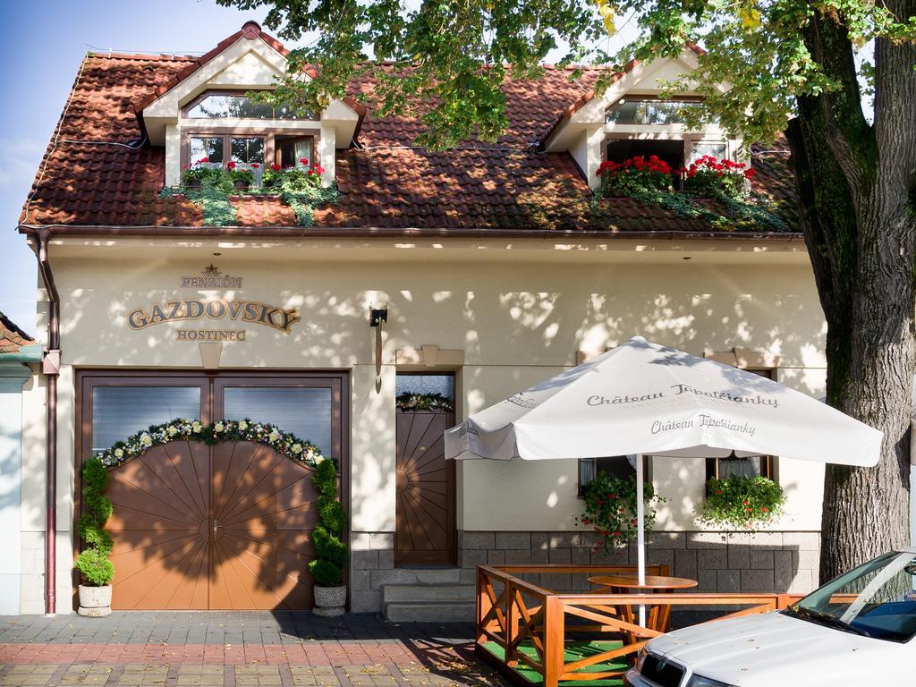 Penzión Gazdovský Hostinec Topolcianky Exterior foto